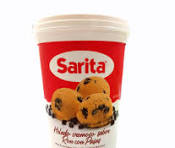 Helado Cremoso Sabor Ron Con Pasas Litro