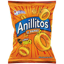 Anillitos de Papas Sabor Barbacoa (150g)