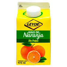 Jugo De Naranja (473g) Leyde